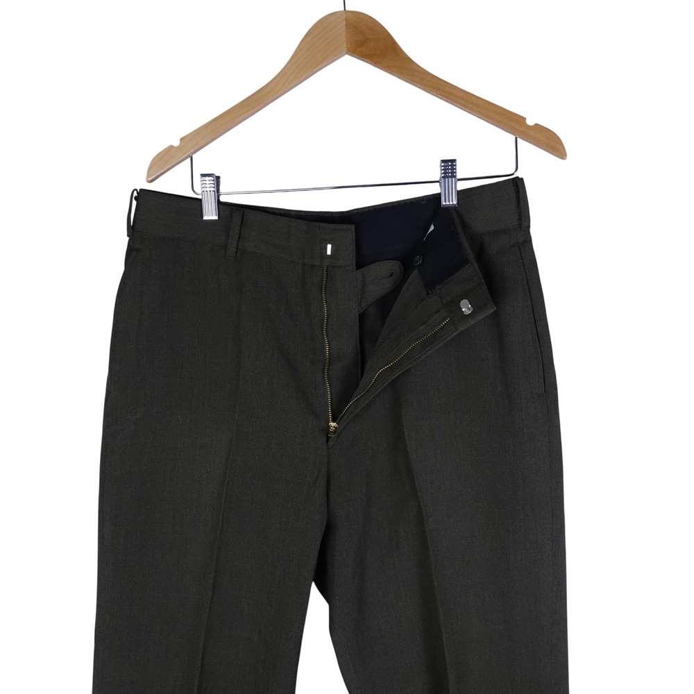 Vintage USMC Marine Corps Green‎ Poly Wool Dress Trousers 34R Tennessee Apparel